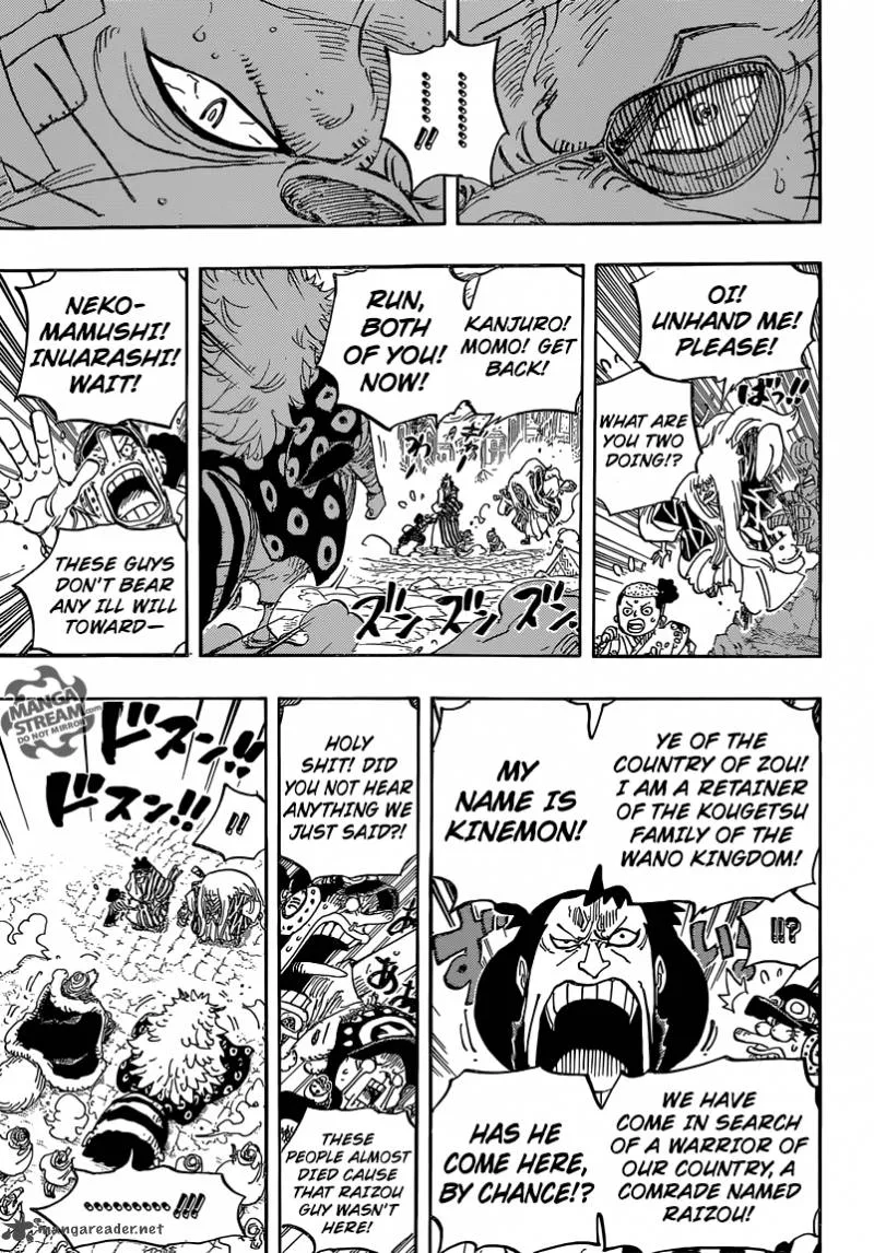 One Piece Chapter 816: Dog vs Cat – Page 15