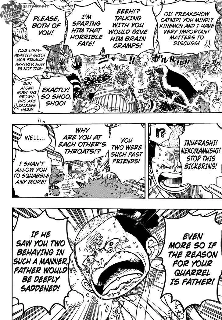 One Piece Chapter 817: Raizou Of The Mist – Page 6