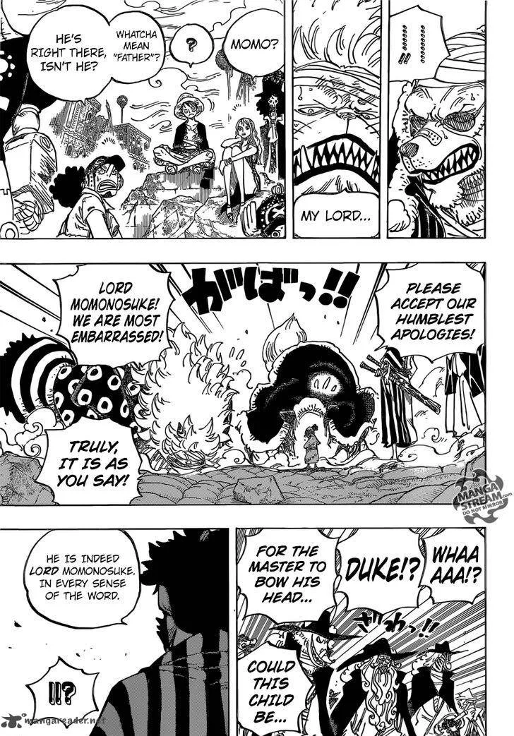 One Piece Chapter 817: Raizou Of The Mist – Page 7