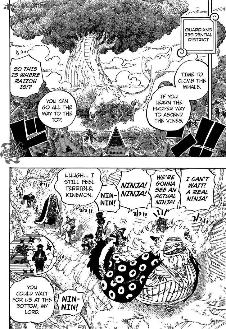 One Piece Chapter 817: Raizou Of The Mist – Page 12