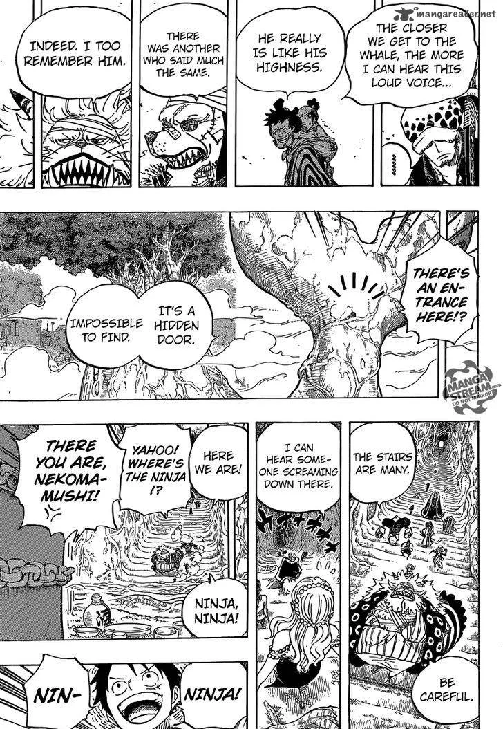 One Piece Chapter 817: Raizou Of The Mist – Page 13