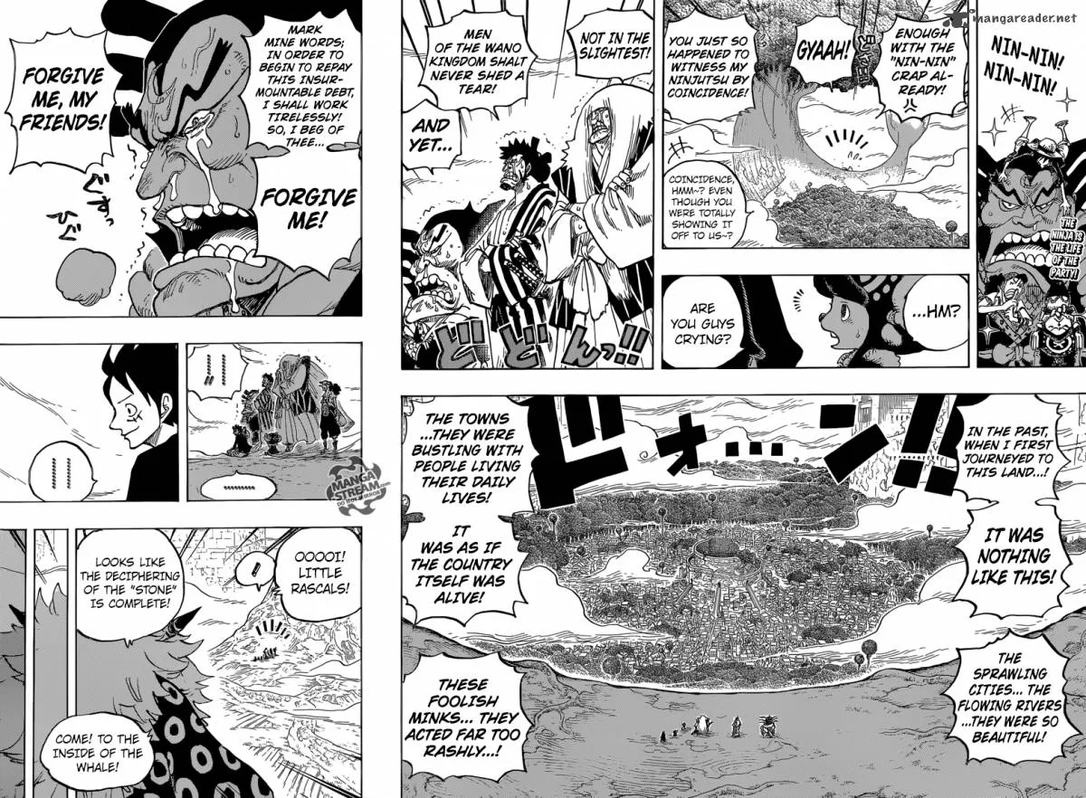 One Piece Chapter 818: Within The Whale – Page 4