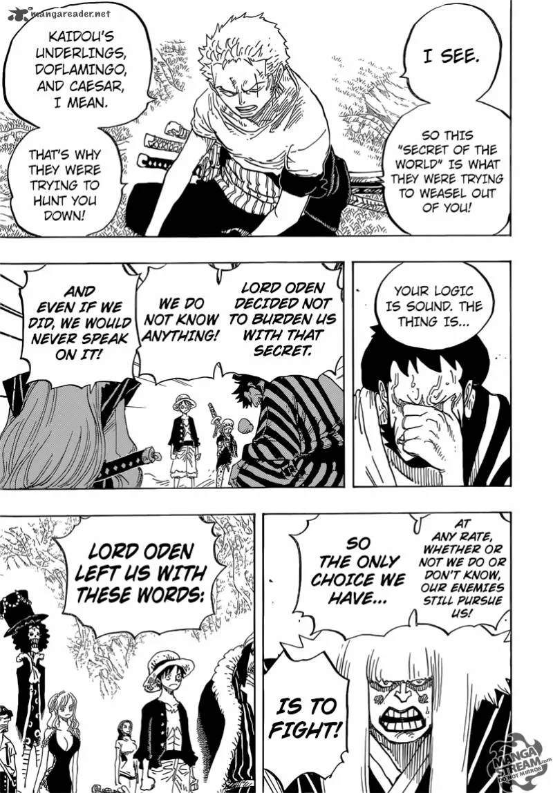 One Piece Chapter 819: Momonosuke, Heir of the Kouzuki Clan – Page 5