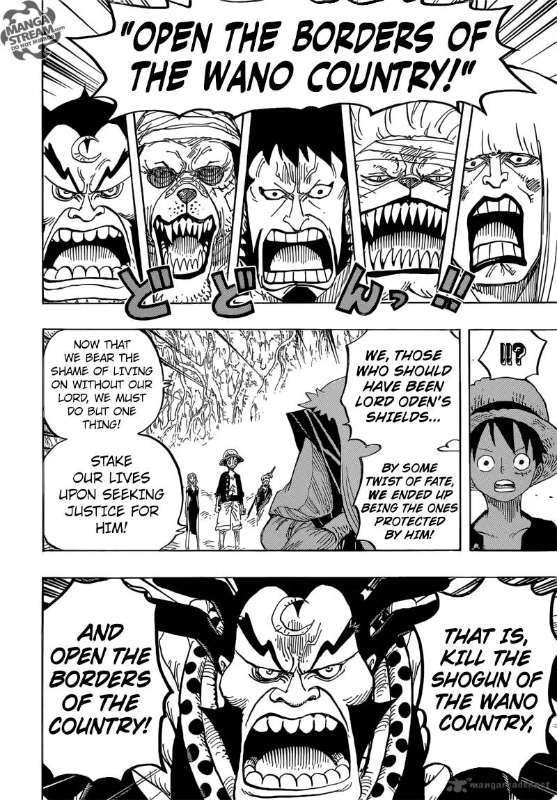 One Piece Chapter 819: Momonosuke, Heir of the Kouzuki Clan – Page 6