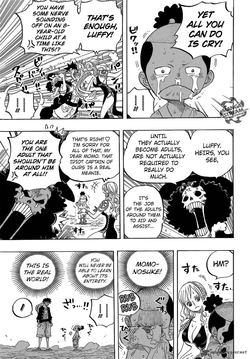 One Piece Chapter 819: Momonosuke, Heir of the Kouzuki Clan – Page 11