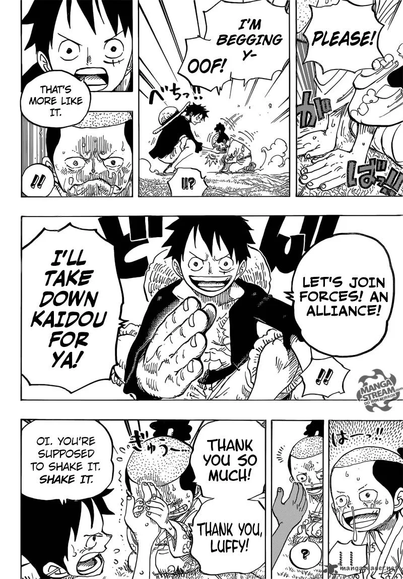 One Piece Chapter 819: Momonosuke, Heir of the Kouzuki Clan – Page 14
