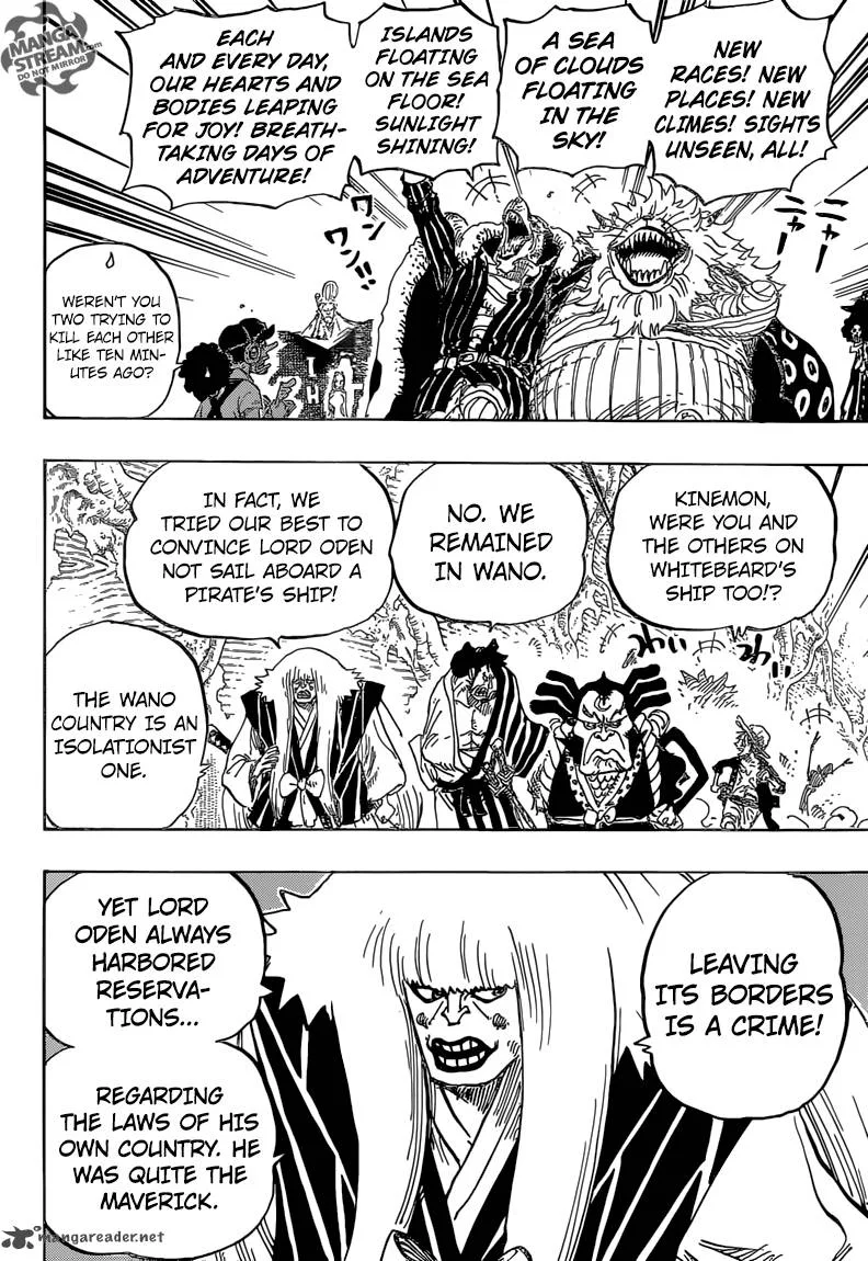 One Piece Chapter 820: Dog and Cat Have a History – Page 6