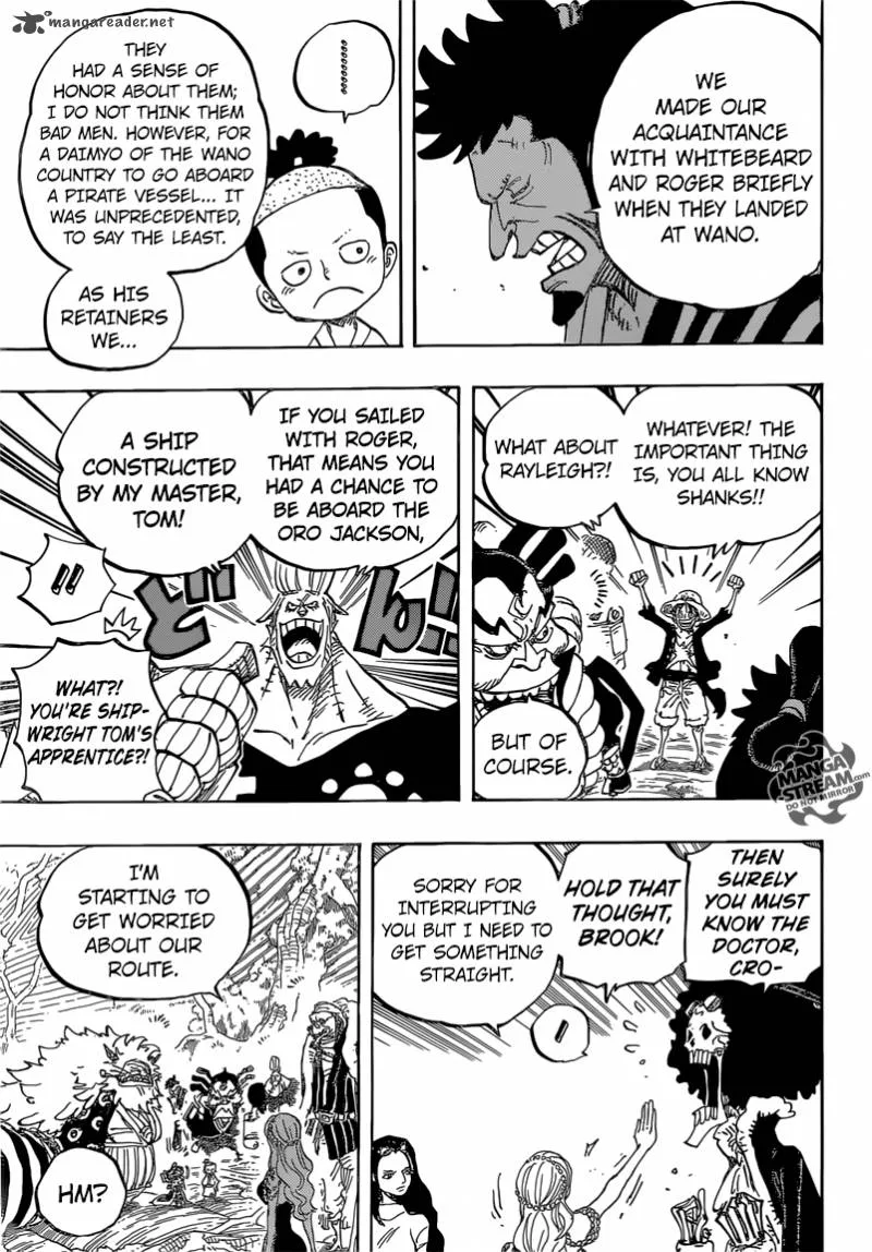 One Piece Chapter 820: Dog and Cat Have a History – Page 7