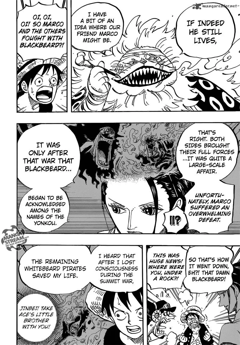 One Piece Chapter 820: Dog and Cat Have a History – Page 14