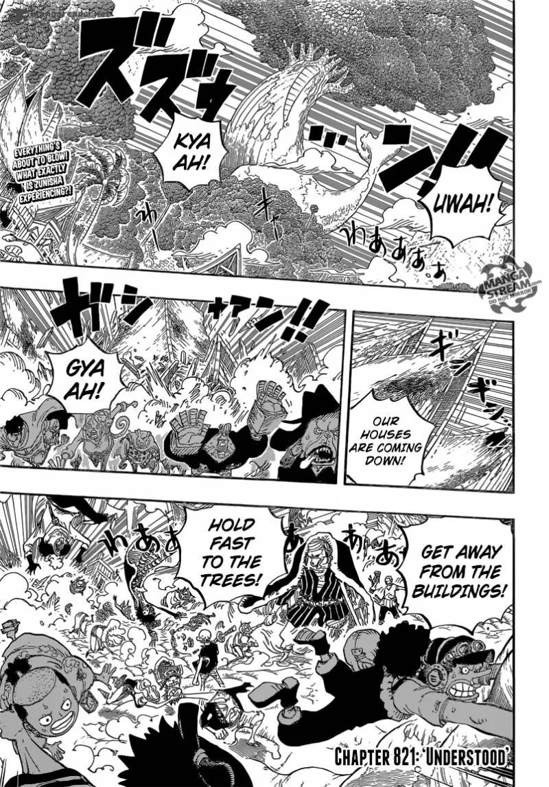 One Piece Chapter 821: Understood – Page 5