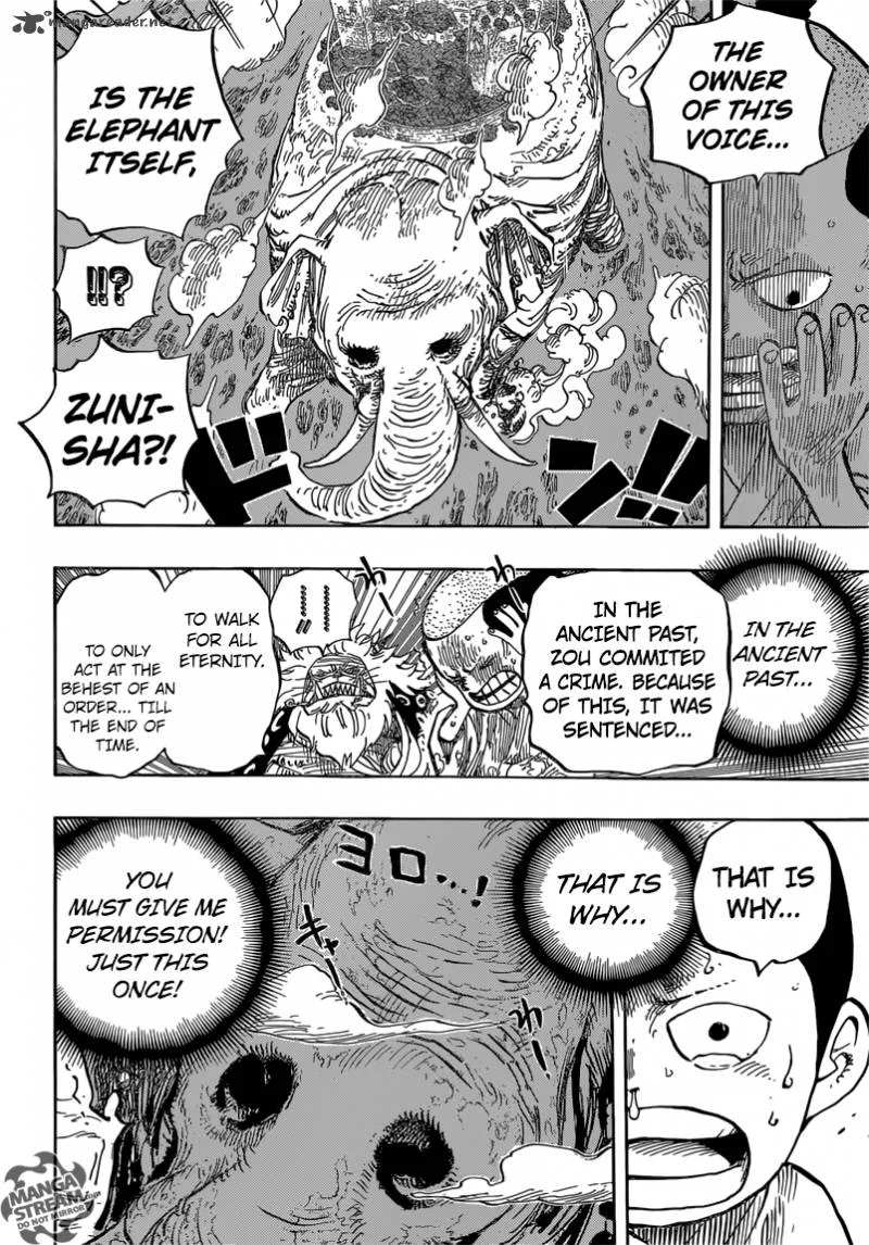 One Piece Chapter 821: Understood – Page 12