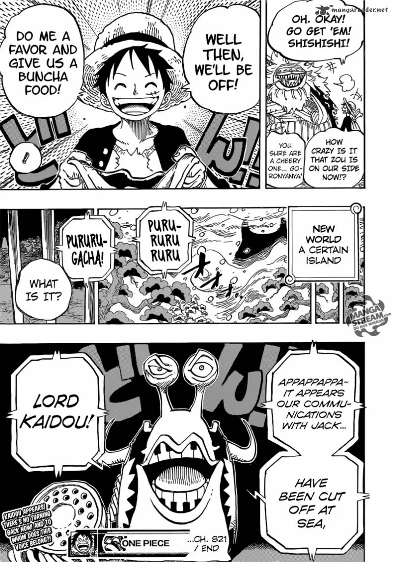 One Piece Chapter 821: Understood – Page 20