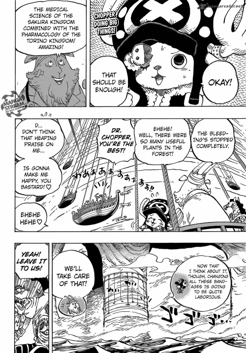 One Piece Chapter 822: Descending the Elephant – Page 4