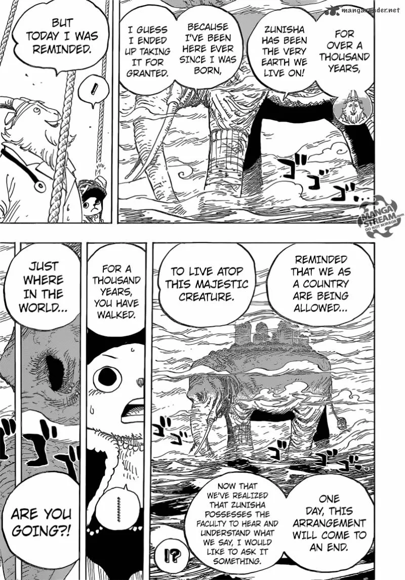 One Piece Chapter 822: Descending the Elephant – Page 5