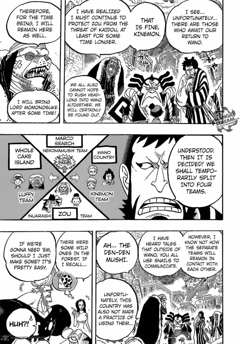 One Piece Chapter 822: Descending the Elephant – Page 7