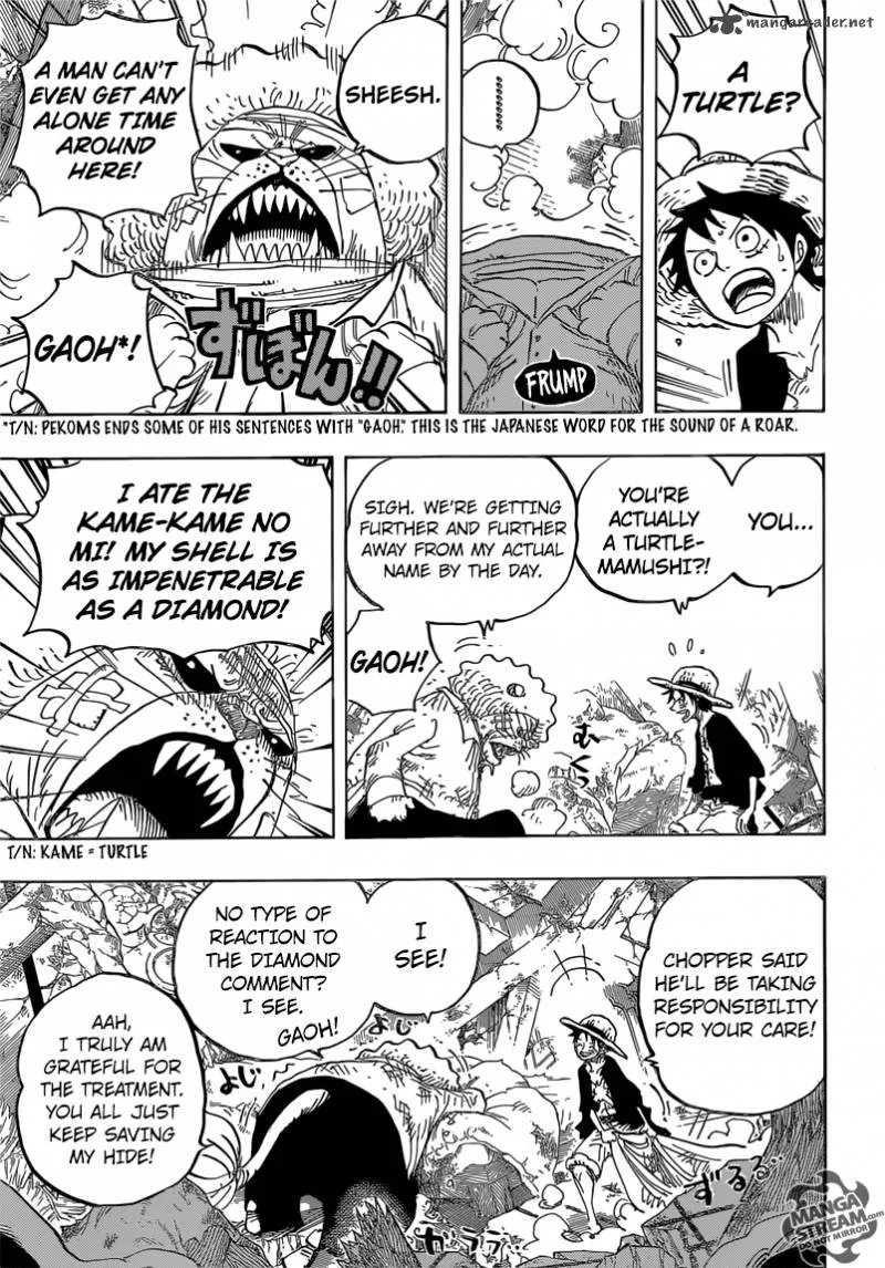One Piece Chapter 822: Descending the Elephant – Page 9
