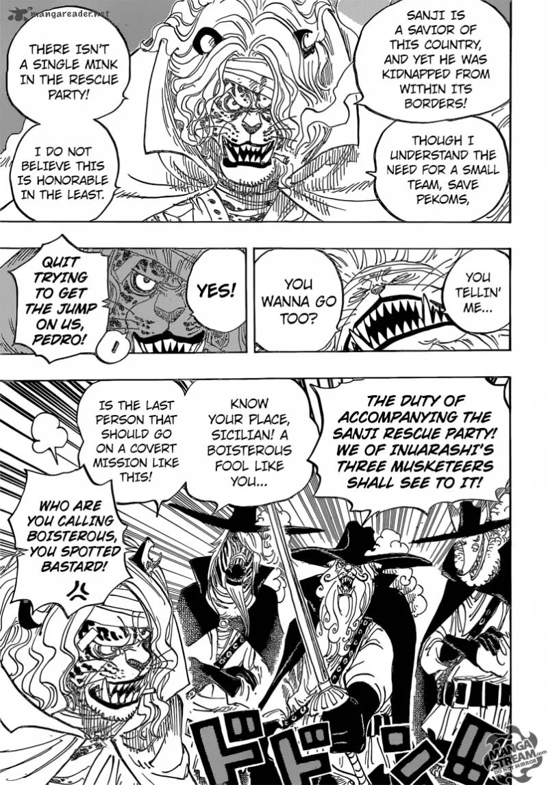 One Piece Chapter 822: Descending the Elephant – Page 11