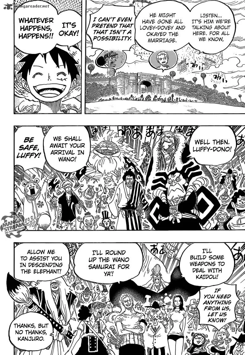 One Piece Chapter 822: Descending the Elephant – Page 16
