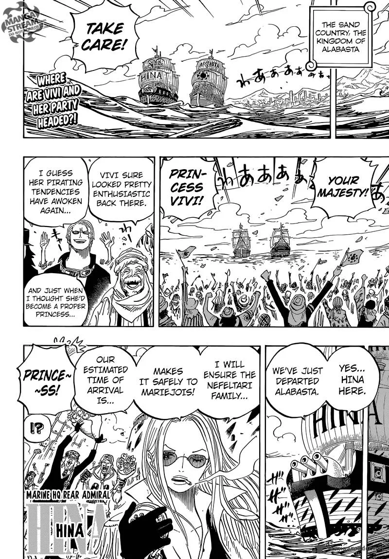 One Piece Chapter 823: A World Abuzz – Page 4