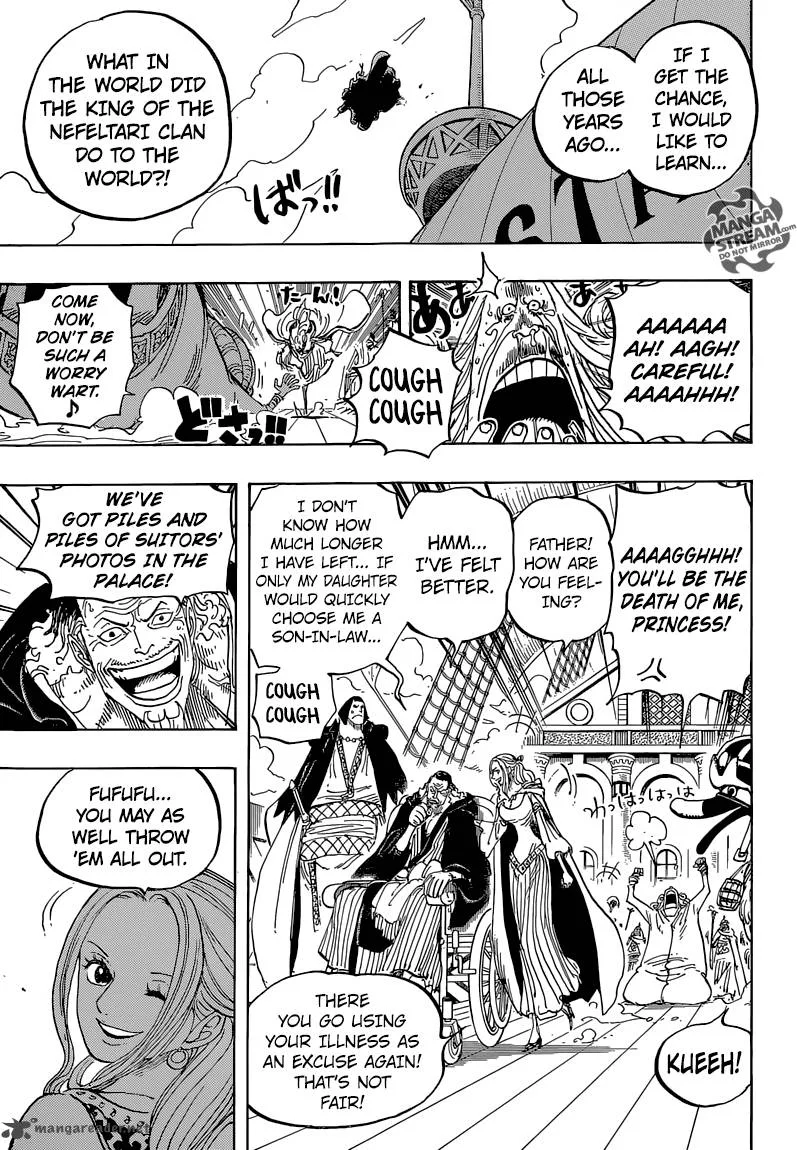 One Piece Chapter 823: A World Abuzz – Page 7