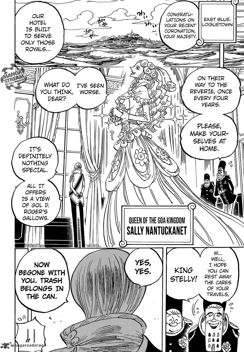 One Piece Chapter 823: A World Abuzz – Page 8