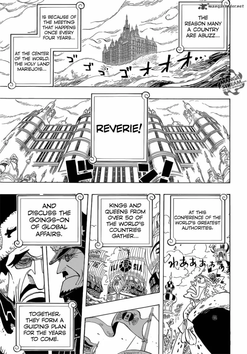 One Piece Chapter 823: A World Abuzz – Page 9