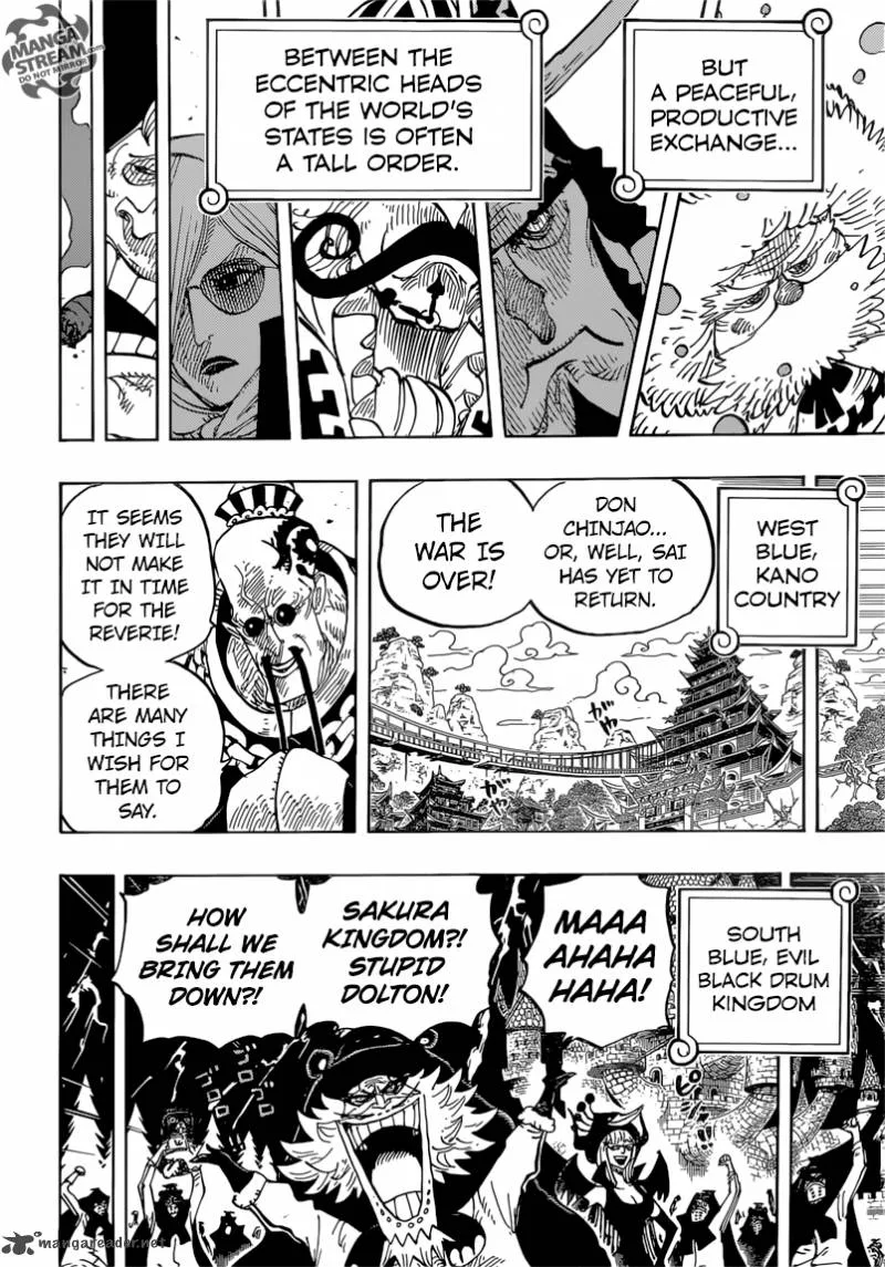 One Piece Chapter 823: A World Abuzz – Page 10