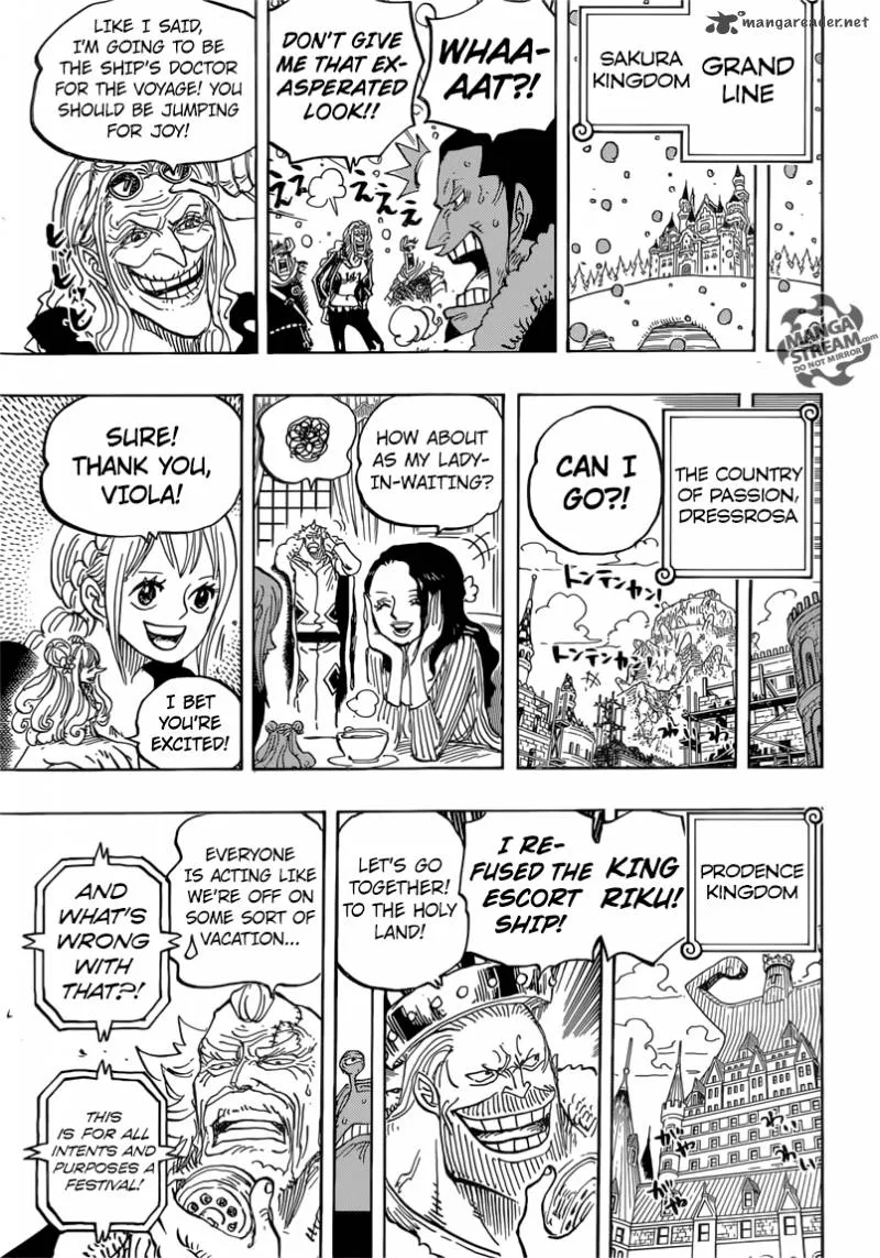 One Piece Chapter 823: A World Abuzz – Page 11