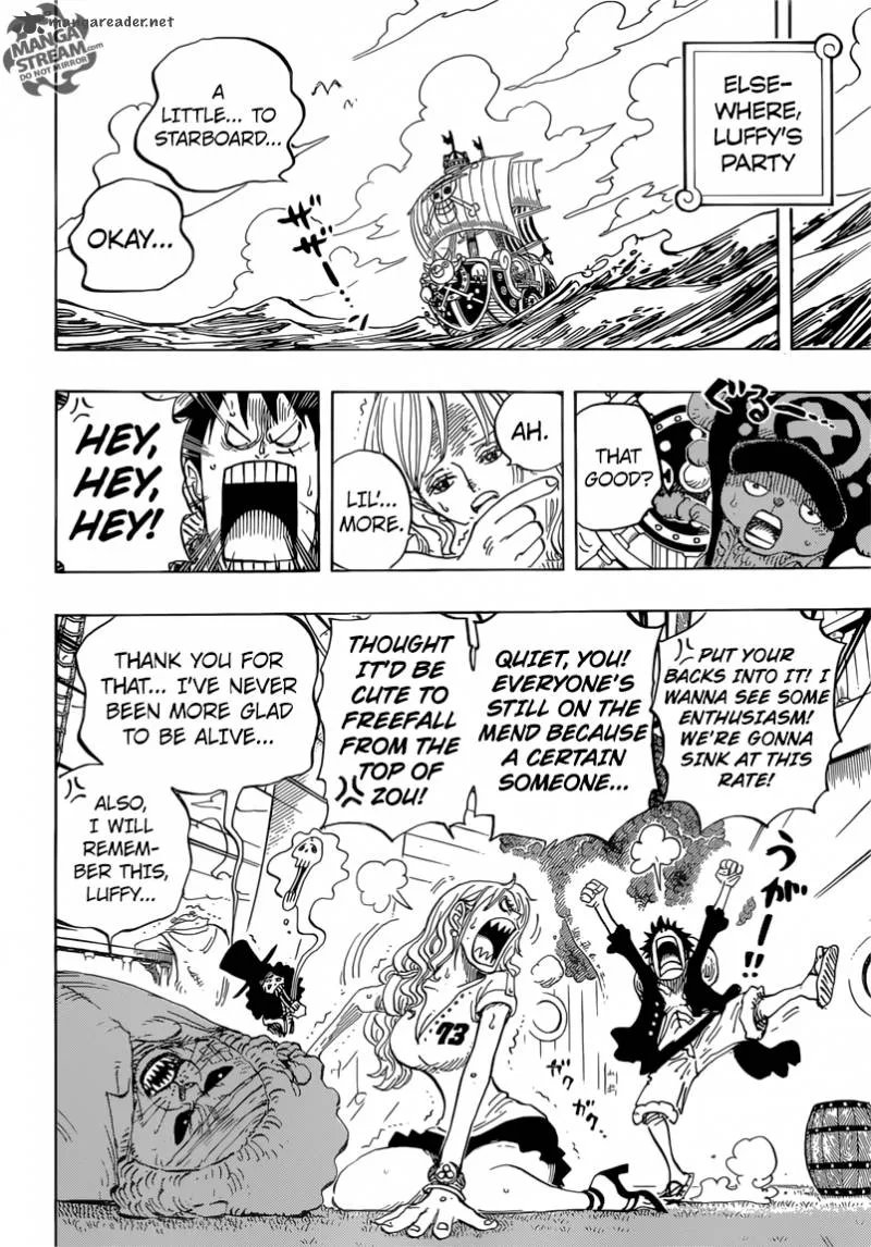 One Piece Chapter 823: A World Abuzz – Page 13