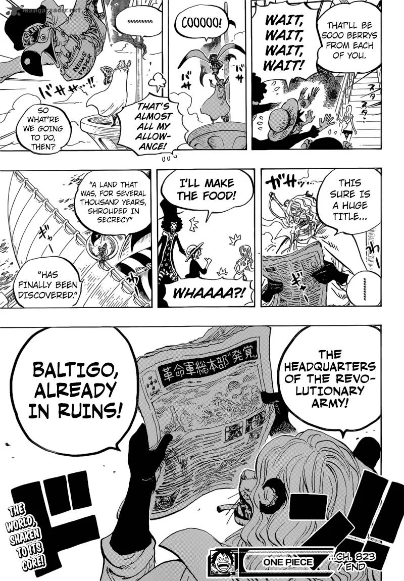 One Piece Chapter 823: A World Abuzz – Page 18