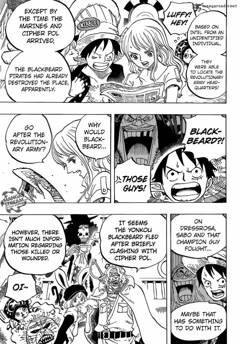 One Piece Chapter 824: Little Pirate Games – Page 6