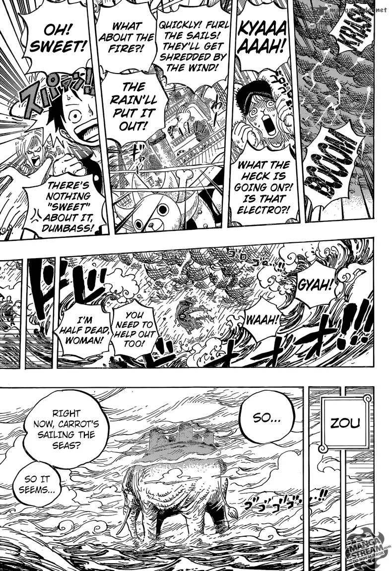 One Piece Chapter 824: Little Pirate Games – Page 8