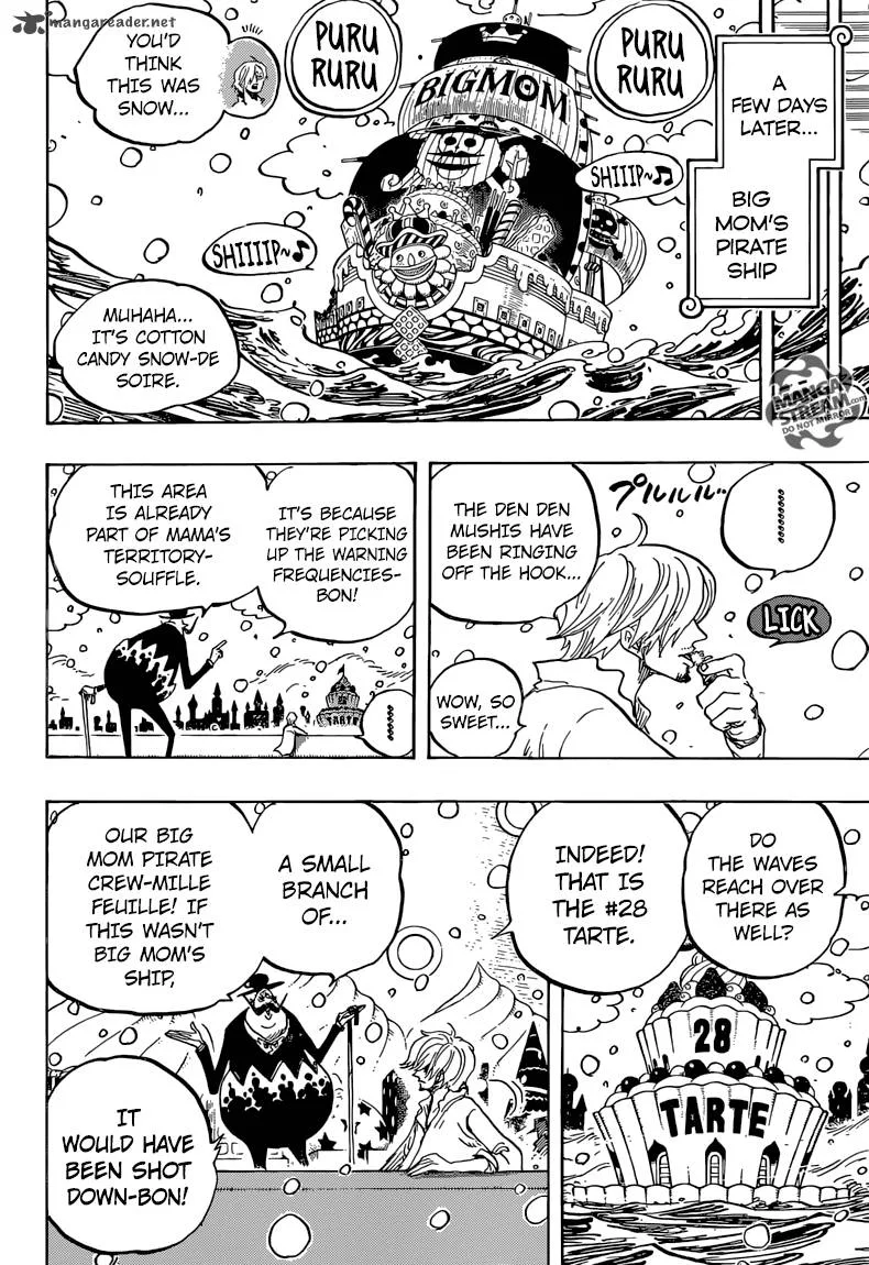 One Piece Chapter 824: Little Pirate Games – Page 16