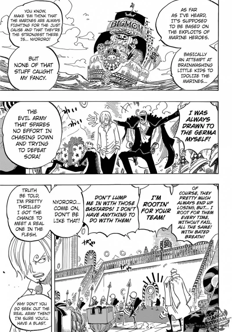 One Piece Chapter 825: The WE Times' Comic Strip – Page 5