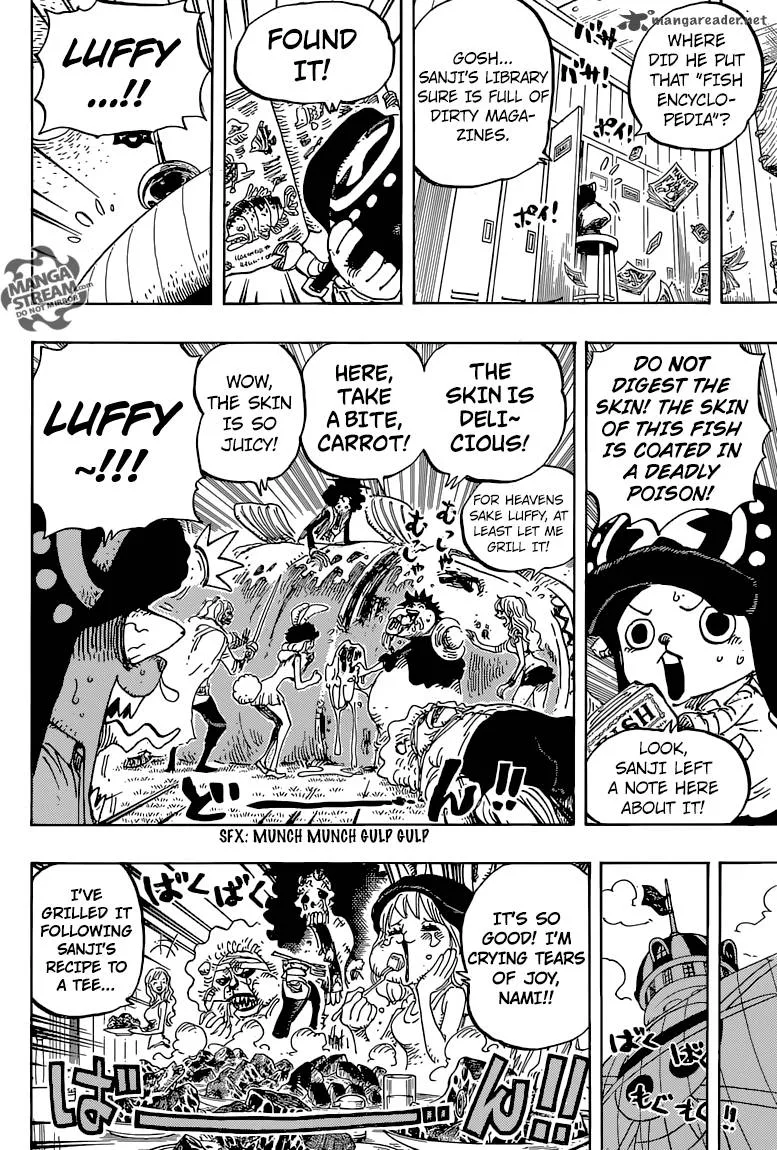One Piece Chapter 825: The WE Times' Comic Strip – Page 12