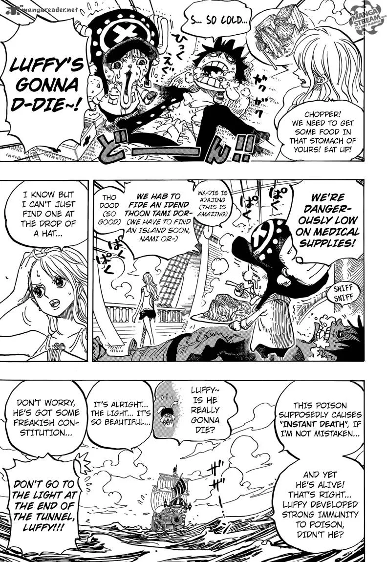 One Piece Chapter 825: The WE Times' Comic Strip – Page 13