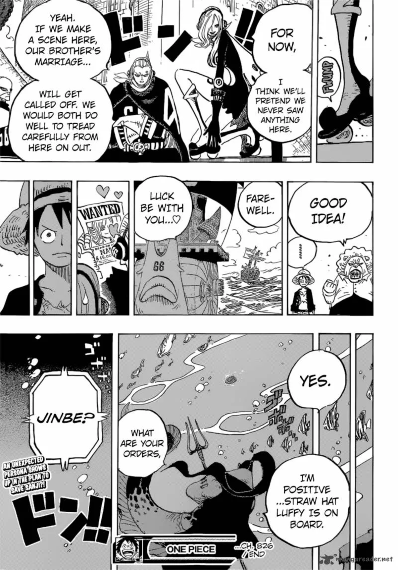 One Piece Chapter 826: 000 and 004 – Page 19