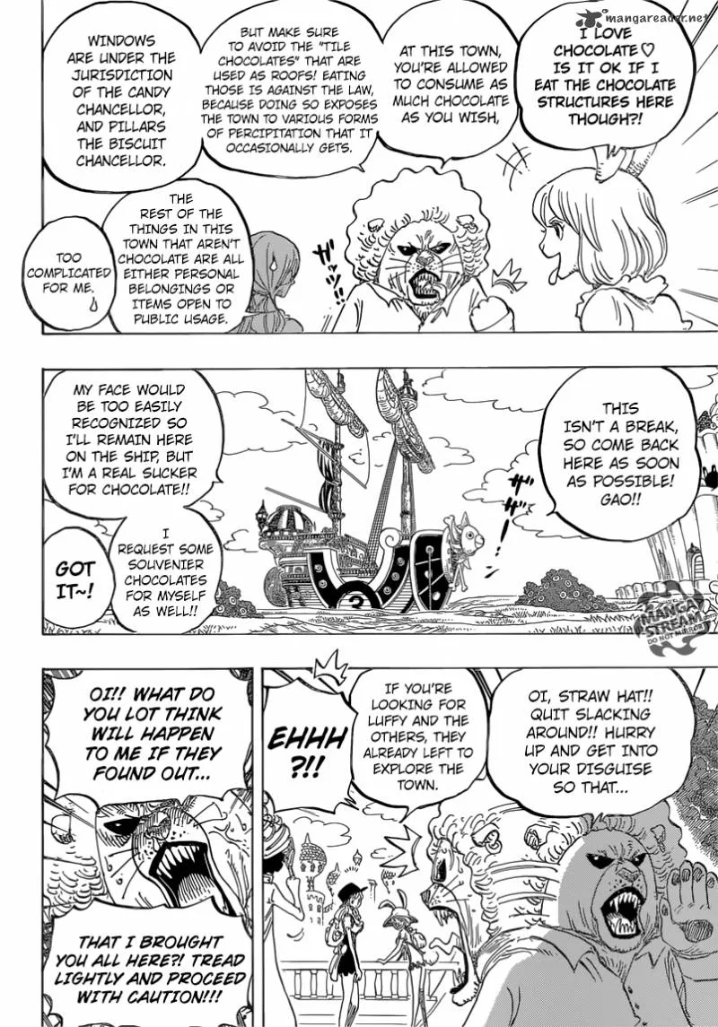 One Piece Chapter 827: Totland – Page 8