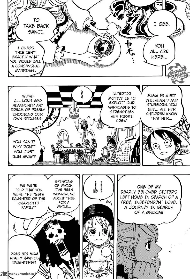 One Piece Chapter 828: 001 and 002 – Page 6