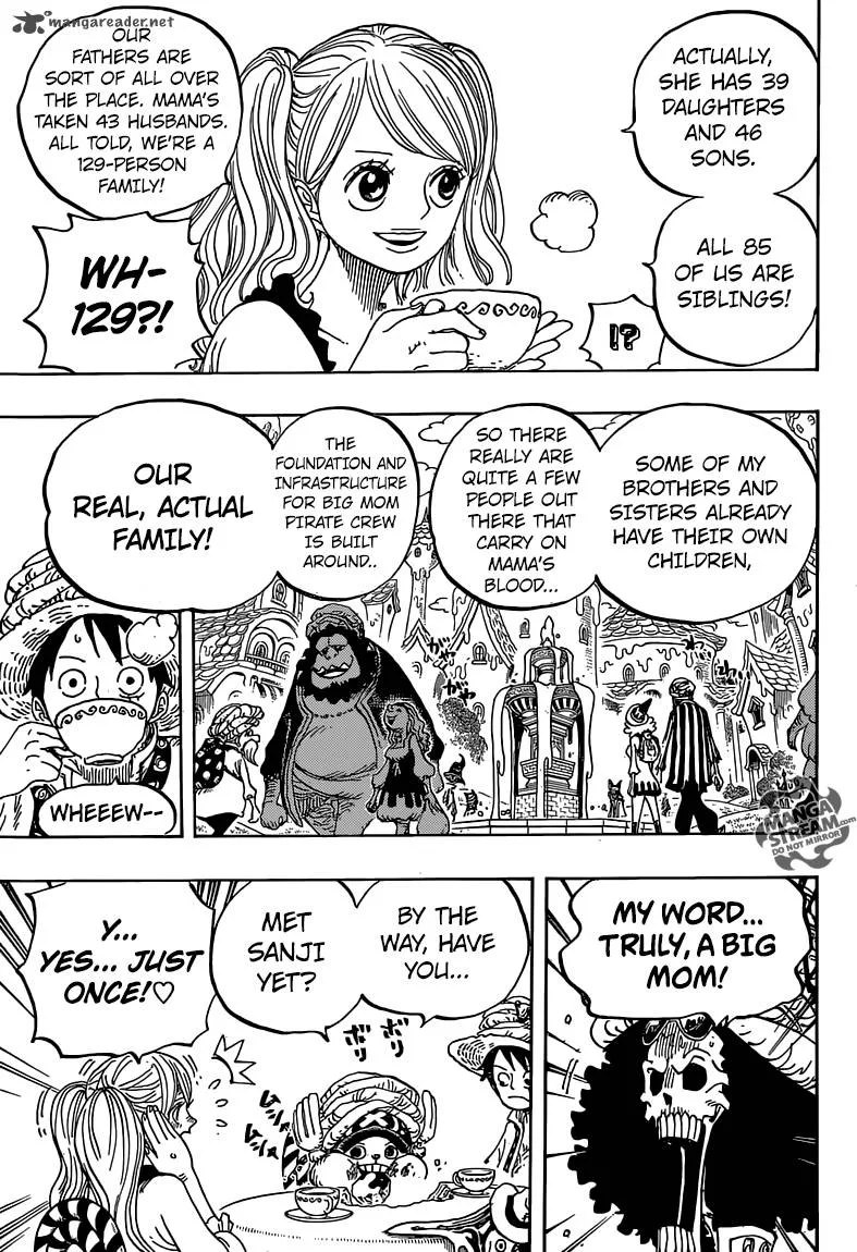 One Piece Chapter 828: 001 and 002 – Page 7