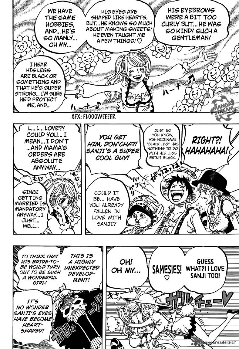 One Piece Chapter 828: 001 and 002 – Page 8