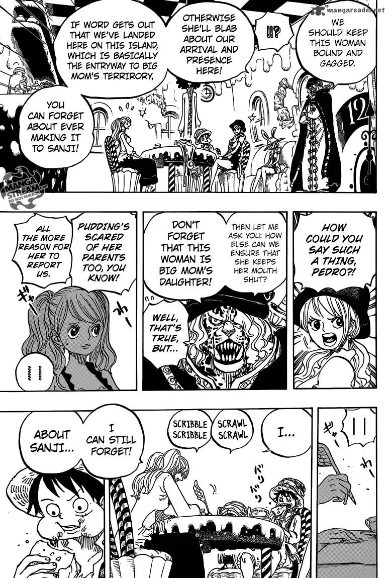 One Piece Chapter 828: 001 and 002 – Page 9