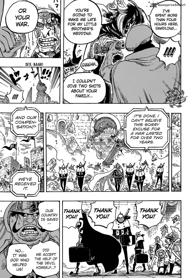 One Piece Chapter 828: 001 and 002 – Page 17