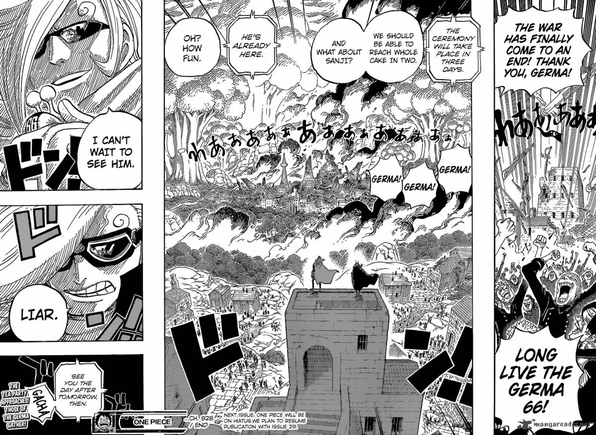 One Piece Chapter 828: 001 and 002 – Page 18