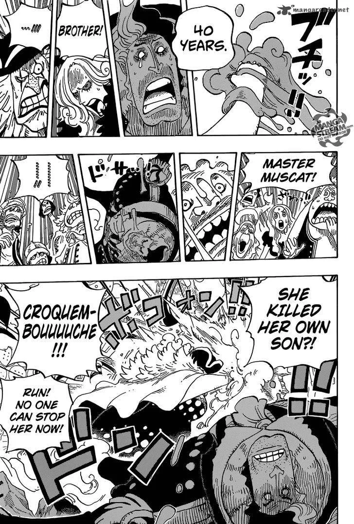 One Piece Chapter 829: The Yonkou, Charlotte Linlin The Pirate – Page 13