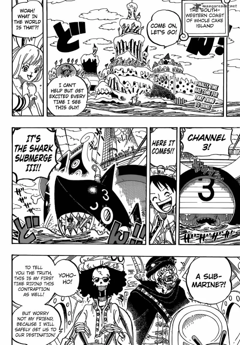 One Piece Chapter 831: Adventure In A Mysterious Forest – Page 4