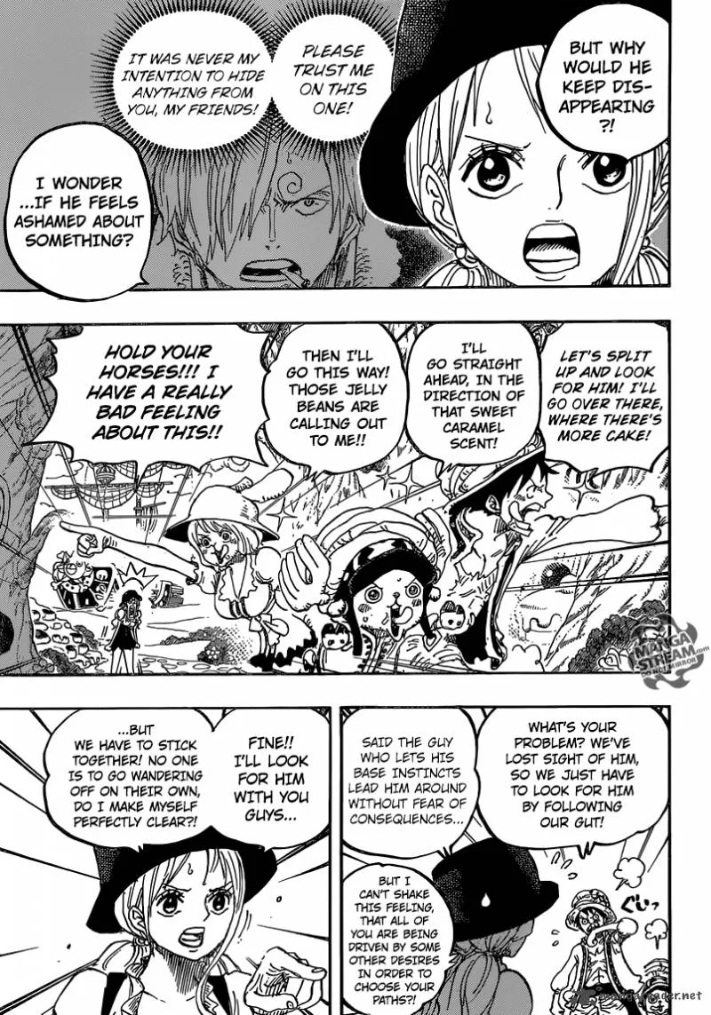 One Piece Chapter 831: Adventure In A Mysterious Forest – Page 9