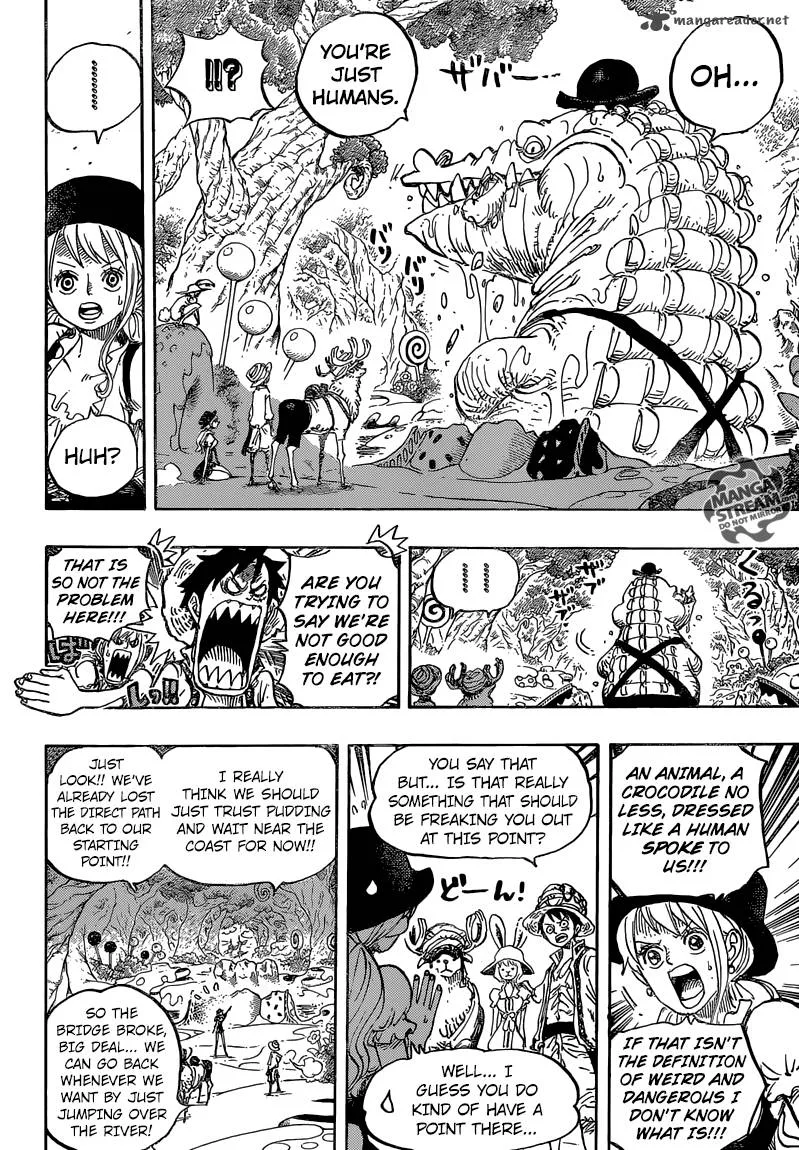 One Piece Chapter 831: Adventure In A Mysterious Forest – Page 12