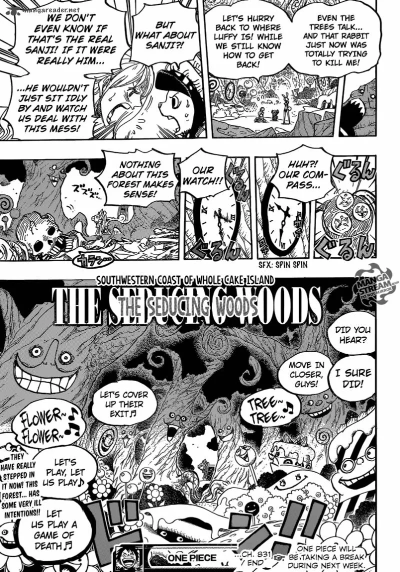 One Piece Chapter 831: Adventure In A Mysterious Forest – Page 19