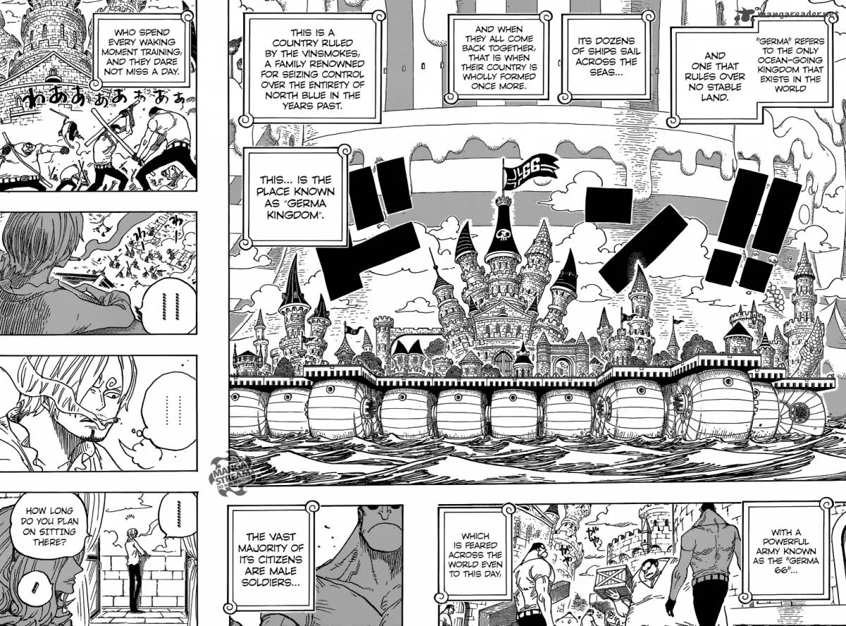 One Piece Chapter 832: Germa Kingdom – Page 16